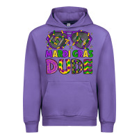 Tulip mardi gras celebration design Urban Hoodie - LillyAllenDesigns