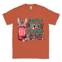 Copper Some Bunny needs coffee Classic Tee - Neo Western