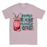 Lilac Some Bunny needs coffee Classic Tee - Neo Western