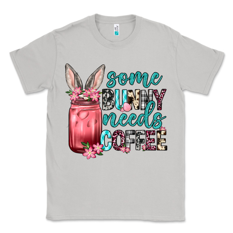 Some Bunny Needs Coffee Classic Tee by Neo Western | Teevron