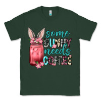 Sports Green Some Bunny needs coffee Classic Tee - Neo Western