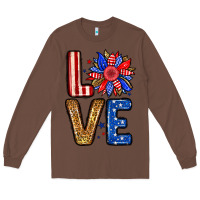 Chestnut Love sunflower Long Sleeve Tee - Neo Western