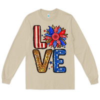 Mushroom Love sunflower Long Sleeve Tee - Neo Western