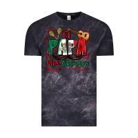Cloud Black el papa mas chingon Vintage Tee - Zillion Design Studio