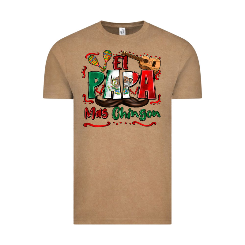 El Papa Mas Chingon Vintage Tee by Zillion Design Studio | Teevron