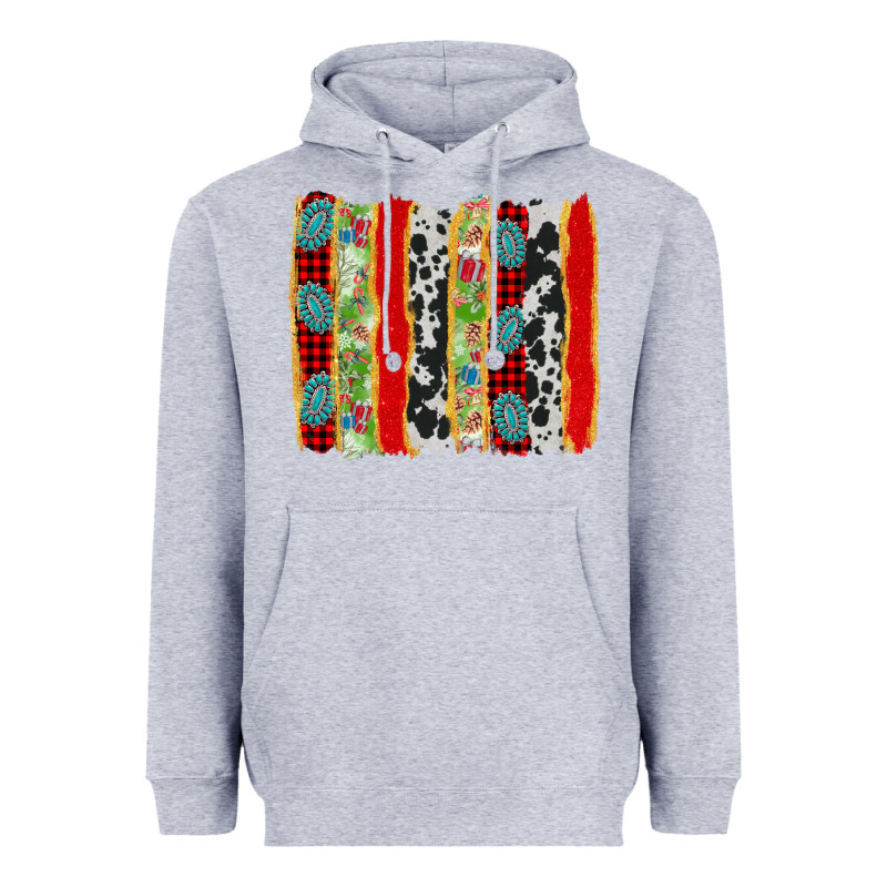 Christmas Brushstroke Heavyweight Hoodie by AdoDesignShop | Teevron