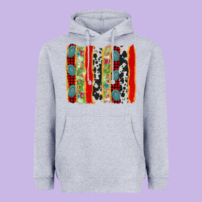 Christmas Brushstroke Heavyweight Hoodie Designed By Adodesignshop