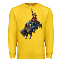 Lemon western rodeo bullfighter Premium Sweatshirt - BarkalooDesign