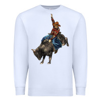 White western rodeo bullfighter Premium Sweatshirt - BarkalooDesign