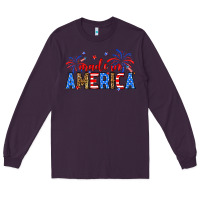 Plum Made in America Long Sleeve Tee - Neo Western