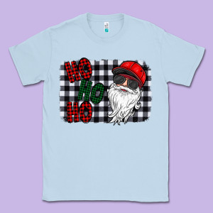 Ho Ho Ho Classic Tee Designed By Cowhidedigitalart