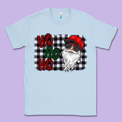 Ho Ho Ho Classic Tee Designed By Cowhidedigitalart