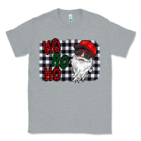Heather Grey ho ho ho Classic Tee - CowhideDigitalArt