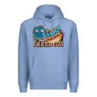 Colony Blue tastes like freedom Premium Hoodie - NancyCooperArtShop