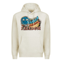 Oatmeal Heather tastes like freedom Premium Hoodie - NancyCooperArtShop