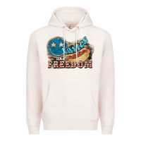 Pale Pink tastes like freedom Premium Hoodie - NancyCooperArtShop