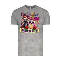 Cloud Rock dia de los muertos Vintage Tee - Zillion Design Studio