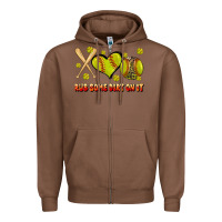 Chestnut rub some dirt on it softball Zipper Hoodie - JahusDesignShop