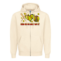 Sandshell rub some dirt on it softball Zipper Hoodie - JahusDesignShop