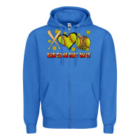 True Royal rub some dirt on it softball Zipper Hoodie - JahusDesignShop