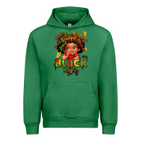 Emerald empowering black heritage Urban Hoodie - LillyAllenDesigns