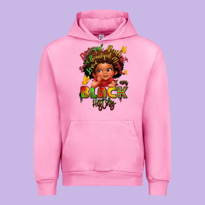 Empowering Black Heritage Urban Hoodie Designed By Lillyallendesigns