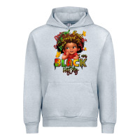 Heather Grey empowering black heritage Urban Hoodie - LillyAllenDesigns