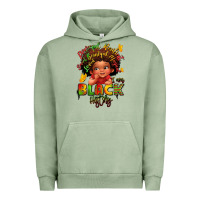 Pigment Oil Green empowering black heritage Urban Hoodie - LillyAllenDesigns