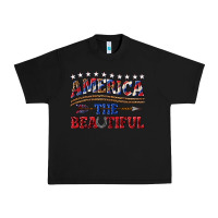 Black America the beautiful Urban Heavy Tee - texasbilliewilder