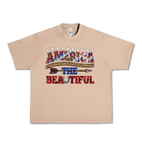 Burro America the beautiful Urban Heavy Tee - texasbilliewilder