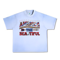 Grape Ice America the beautiful Urban Heavy Tee - texasbilliewilder