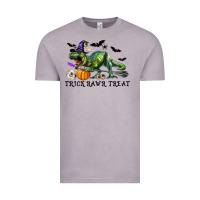 Vintage Zinc T-Rex Trick Rawr Treat Vintage Tee - RanaPortraitStore