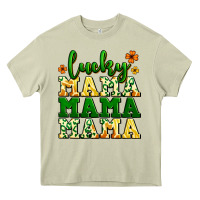 Mossy lucky mama mama mama  St. Patrick's Heavy Core Tee - LillyAllenDesigns
