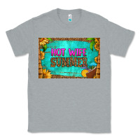 Heather Grey hot wife summer skinny metal can holder Classic Tee - HRA Design Shop