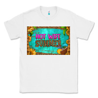 White hot wife summer skinny metal can holder Classic Tee - HRA Design Shop