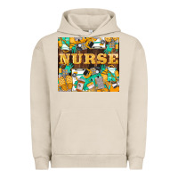 Green And Yellow Nurse Urban Hoodie | Teevron