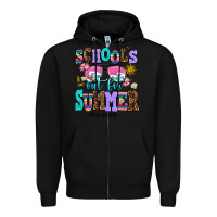 Black school's out for summer teacherlife Zipper Hoodie - AdoDesignShop