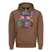 Chestnut school's out for summer teacherlife Zipper Hoodie - AdoDesignShop
