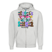 Dove Grey school's out for summer teacherlife Zipper Hoodie - AdoDesignShop