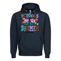 School's Out For Summer Teacherlife Zipper Hoodie | Teevron