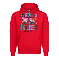 Red school's out for summer teacherlife Zipper Hoodie - AdoDesignShop