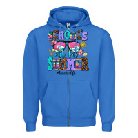 True Royal school's out for summer teacherlife Zipper Hoodie - AdoDesignShop