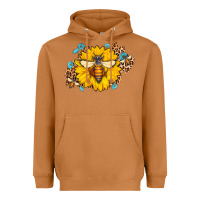 Meerkat bee sunflower leopard Heavyweight Hoodie - AdoDesignShop