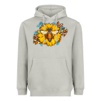 Moon Dust bee sunflower leopard Heavyweight Hoodie - AdoDesignShop