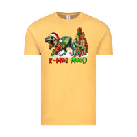 Vintage Mustard t rex x mas mood Vintage Tee - RanaPortraitStore