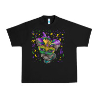 Black mardi gras mask french bulldog Urban Heavy Tee - RanaPortraitStore