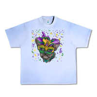 Grape Ice mardi gras mask french bulldog Urban Heavy Tee - RanaPortraitStore