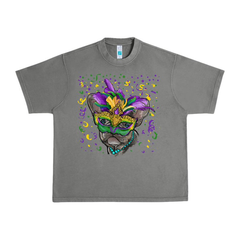 Mardi Gras Mask French Bulldog Urban Heavy Tee by RanaPortraitStore | Teevron