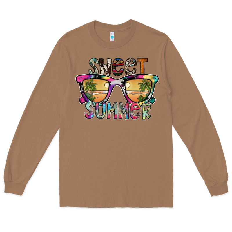 Sweet Summer Long Sleeve Tee by SublimationCraftShop | Teevron