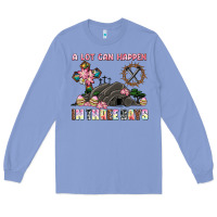 Colony Blue easter a lot can happen in three days Long Sleeve Tee - AdoDesignShop